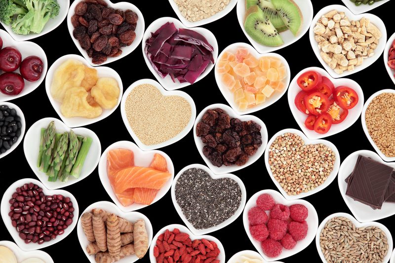 A bunch of bowls filled with different foods