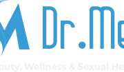 A dr. F ‘s logo is shown in blue letters on black background A dr. F 's logo is shown in blue letters on black background
